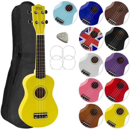 Mad About SU8-YL Soprano Ukulele, Yellow