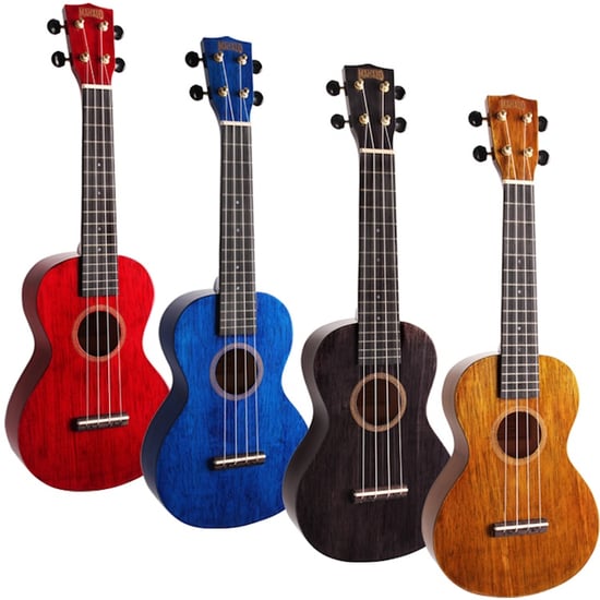 Mahalo 2516 Hano Concert Ukulele (Trans Red)