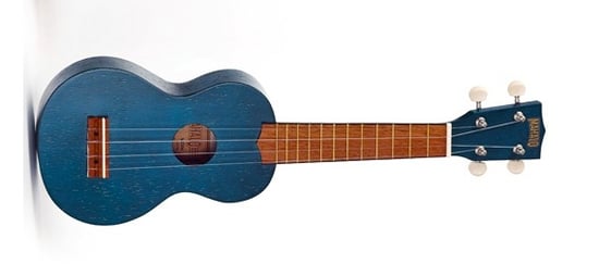 Mahalo MK1 2500 Kahiko Series Soprano Ukulele (Trans Blue)