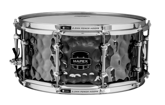 Mapex Armory Daisy Cutter 14x6.5in Hammered Steel Snare  - ARST465HCEB