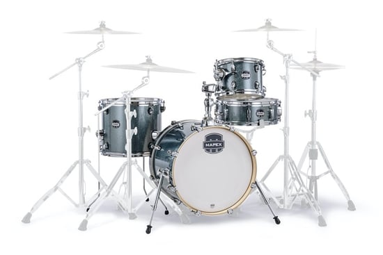 Mapex MA486S Mars Birch 4-Piece Bop Shell Pack, Twilight Sparkle