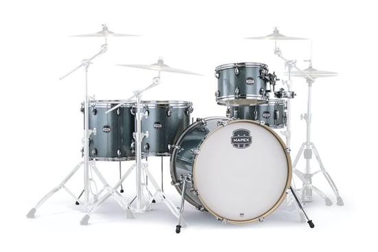 Mapex MA528SF Mars Birch 5-Piece Crossover Shell Pack, Twilight Sparkle