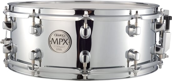 Mapex MPX Steel Snare (14x5.5in)  - MPST4550