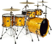 Mapex SV628XB Saturn V MH Exotic Fusion Twin Shell Pack (Amber Maple Burl) - Special Order