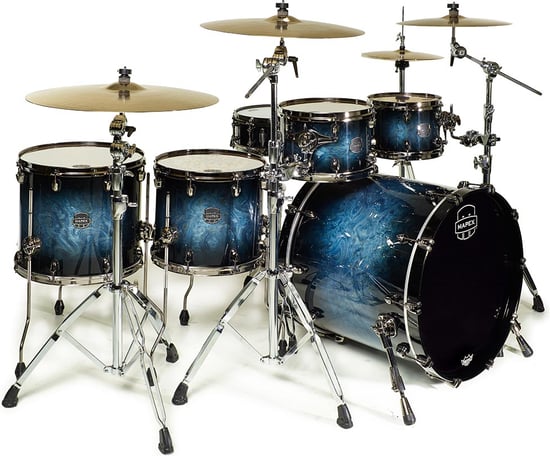 Mapex SV628XEB Saturn V MH Exotic Sub Wave Twin Shell Pack (Deep Water Maple Burl)