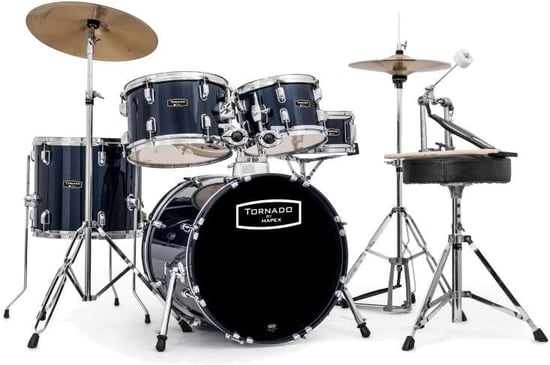 Mapex TND5844FTC Tornado Compact Complete Kit (Royal Blue)