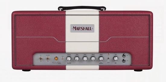 Marshall Astoria Custom Head (Red & Cream)