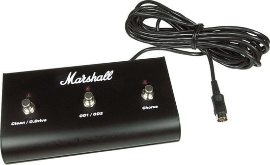 Marshall PEDL-00014 Triple Footswitch with Status LED’s (PED803)