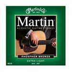 Martin M530 Traditional 92/8 Phosphor Bronze Acoustic Guitar Strings Extra Light (.010-.047)