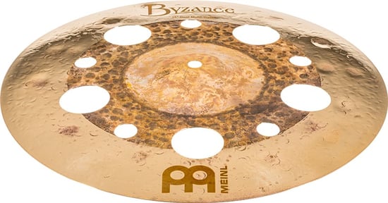 Meinl Byzance Extra Dry Dual Multi-Trash Cymbal, 14in