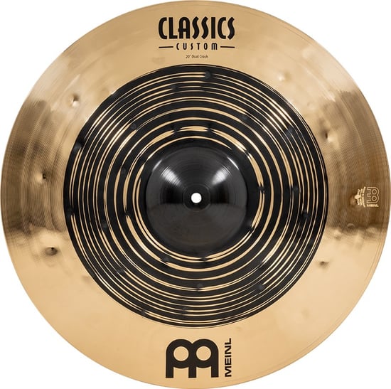 Meinl Classics Custom Dual Crash 20in