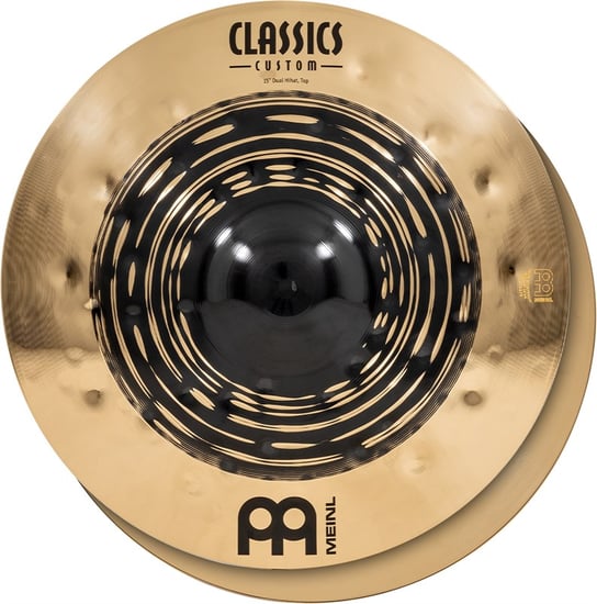 Meinl Classics Custom Dual Hi hat 15in