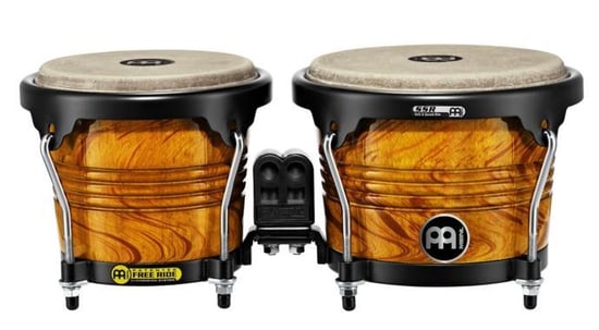 Meinl Free Ride Designer Series Wood Bongos, Amber Flame