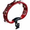 Meinl Mountable ABS Tambourine (Traditional, Steel Jingles, Red)