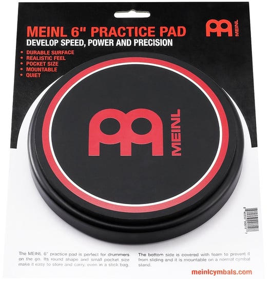 Meinl MPP-6 Practice Pad, 6in