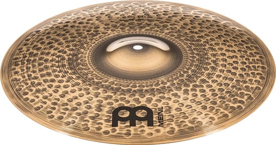 Meinl Pure Alloy Custom Medium Thin Hi Hat Cymbals, 15in