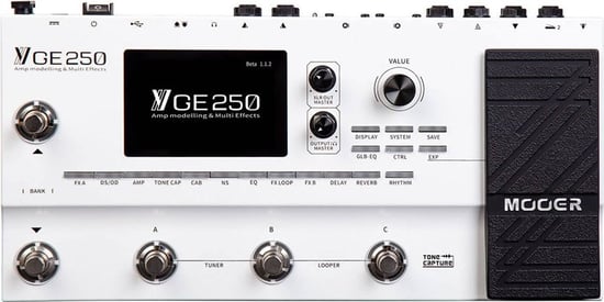 Mooer GE250 Amp Modelling Multi-Effects Pedal