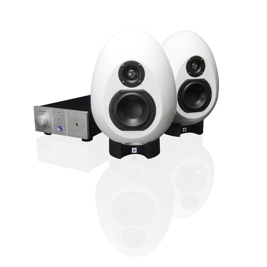 Munro Sonic Egg100 Monitoring System (White) with Apogee Duet