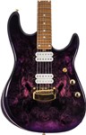 Music Man Jason Richardson 6-String Cutlass, Purple Majora