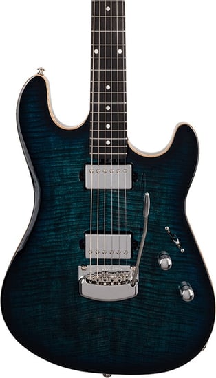 Music Man Sabre HH, Deep Blue Burst, Special Order