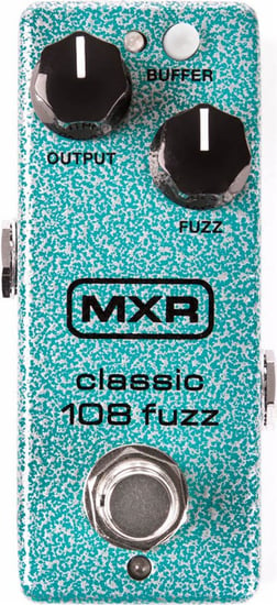 MXR M296 Classic 108 Fuzz Mini Pedal