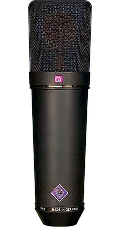 Neumann U 87 Ai mt Large Diaphragm Condenser Microphone, Black