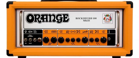 Orange RK100H MKIII Rockerverb 100H Guitar Head (Orange)