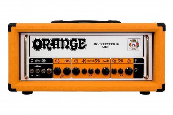 Orange RK50H MKIII Rockerverb 50H Guitar Head (Orange)