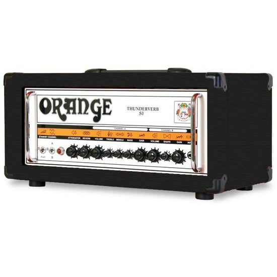 Orange TV50H Thunderverb 50 Head (Black)