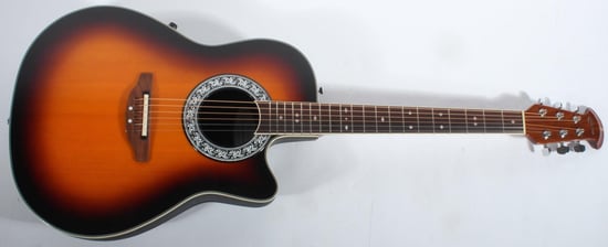 Ovation 1771VL-1 Standard Balladeer Vintage Lyrachord (Sunburst) (B-Stock)