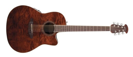 Ovation CS24P Celebrity Standard Plus Mid Electro Acoustic, Nutmeg Burled Maple