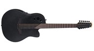 Ovation Elite TX 2058TX-5 (Black 12 String)