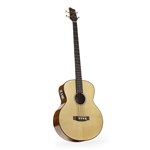 Ozark 3854 Electro-Acoustic Bass, Solid Mahogany/Spruce