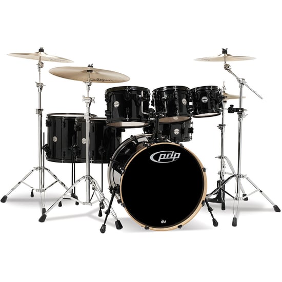 Pacific PDP CM7 Concept Maple 7 Piece Shell Pack (Pearlescent Black) - Special Order