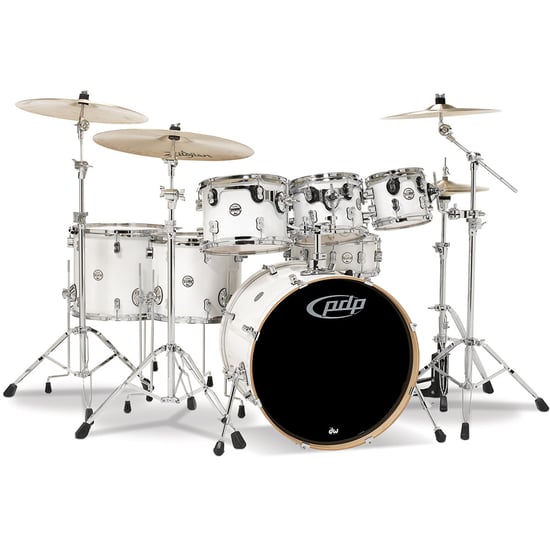 Pacific PDP CM7 Concept Maple 7 Piece Shell Pack (Pearlescent White) - Special Order
