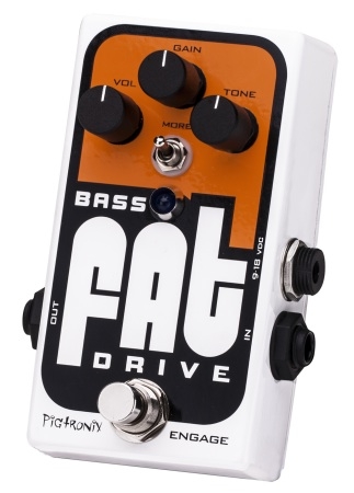 Pigtronix Bass Fat Drive Overdrive Pedal
