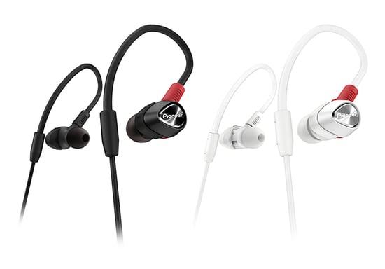 Pioneer DJE-1500 In Ear Headphones (White)