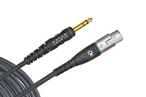 Planet Waves Custom Series XLR Mic Cable (XLR-Jack, 25 ft)