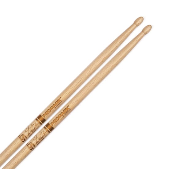 Pro Mark Shira Kashi Oak 747 Neil Peart Wood Tip R40 Anniversary Tour Drumsticks