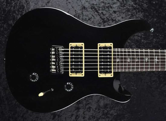 PRS SE Custom 24 7 String (Black)