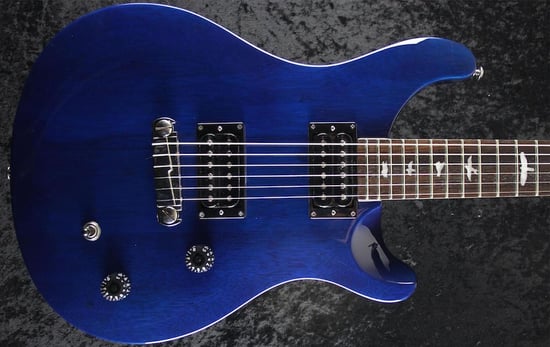 PRS SE Standard 22 Electric Guitar (Trans Blue)