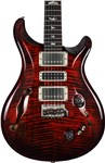 PRS Special Semi Hollow, Pattern Neck Shape, Fire Red Burst