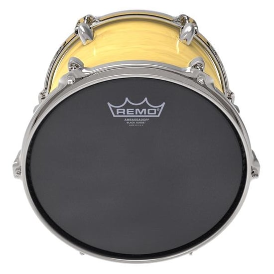 Remo Black Suede Emperor Drum Head 10in