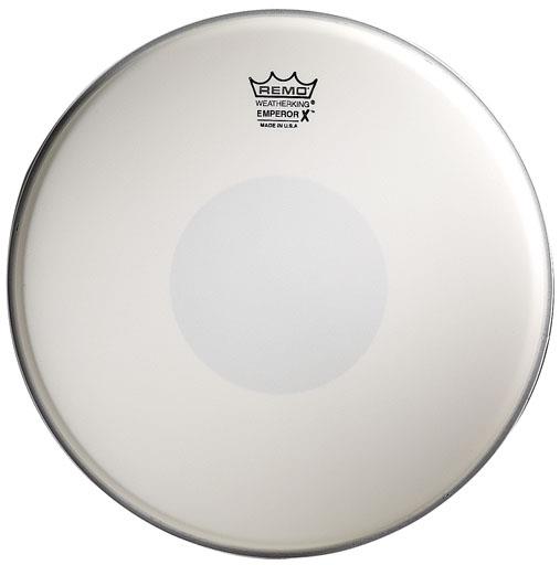 Remo Emperor X Coated Drum Head With Black Dot (10in)