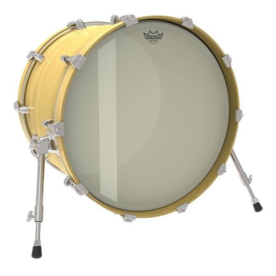 Remo Powerstroke 3 Felt Tone Hazy Bass Drum Head, 20in 