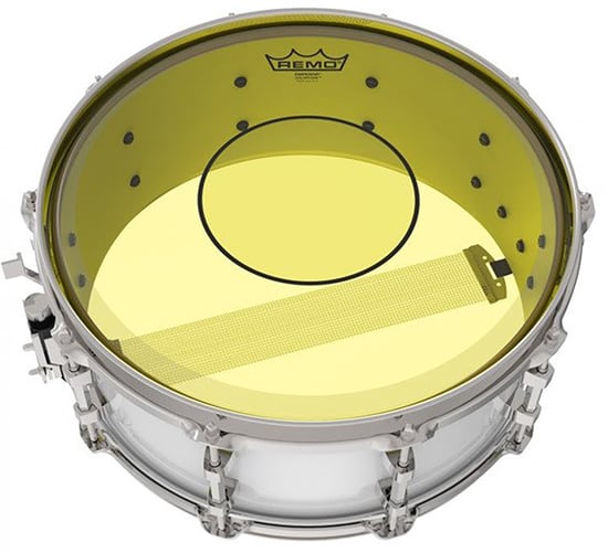 Remo Powerstroke 77 Colortone Yellow Drum Head, 13in