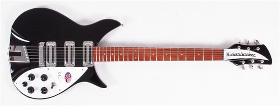 Rickenbacker 350V63 Liverpool, Jetglo