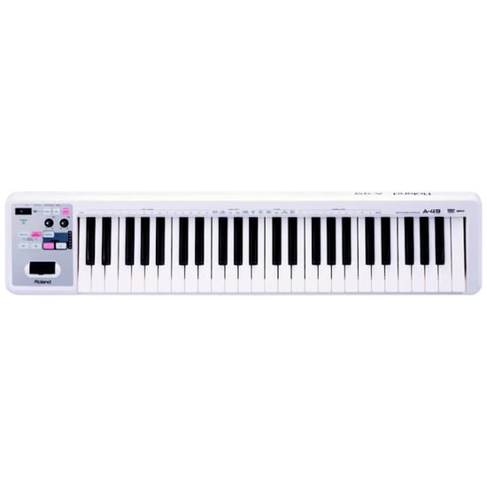 Roland A49 Controller Keyboard White