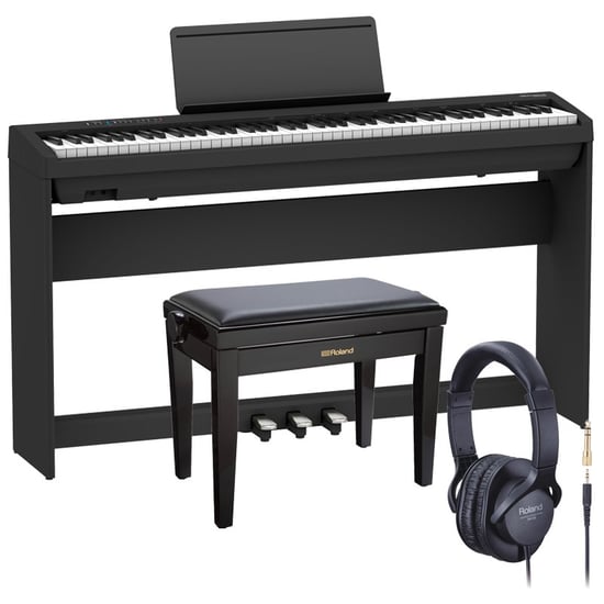 Roland FP-30X Digital Piano Premium Home Bundle, Black