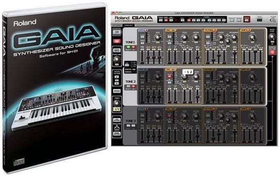 Roland GAIA Synthesizer Sound Designer Software